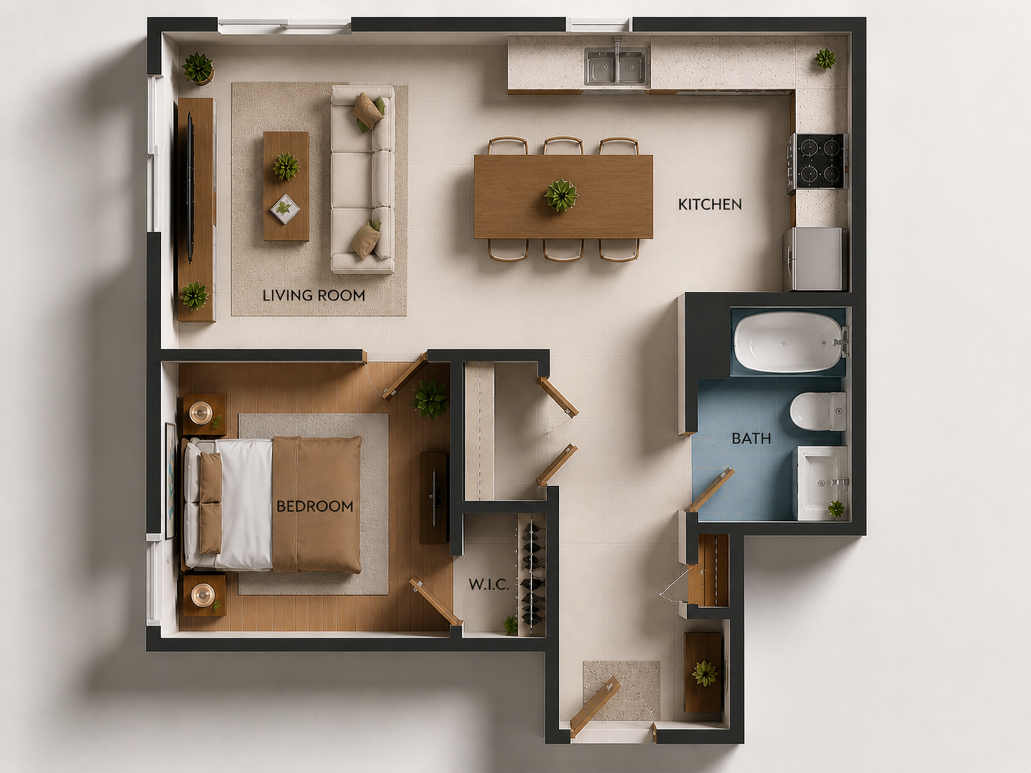 Unit 103 floor plan